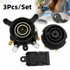 Interruptor Do Termostato Da Chaleira Elétrica De 3 Pces-Kit De Reparo De Controle De Temperatura Substituível Para Chal