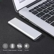 Gabinete SSD M . 2 NGFF USB3.1 Tipo-C-Estojo De Armazenamento Externo Portátil Para Backup De Dados