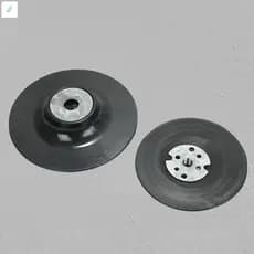 Adaptador De Rosca M10 De Bandeja De Moagem De Aço Com Almofada De Laço De Gancho Para Polimento De Lixadeira