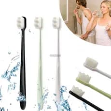 Escova De Dentes Macia Para Gengivas Sensíveis-Limpeza Suave Mulheres Grávidas E Idosos