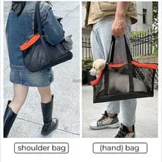 Bolsa De Viagem Para Animais De Estimação Cães E Gatos , Mochila De Malha Respirável , Leve , Portátil ,