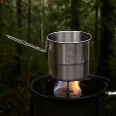 Xícara De Café De Acampamento Com Tampa-Design Conveniente De Furo De Drenagem Para Caminhadas
