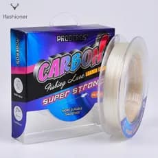 Linha Líder De Fibra De Carbono Para Pesca Com Isca , Resistente Ao Desgaste , Baixa Elasticidade , Alta Transparência