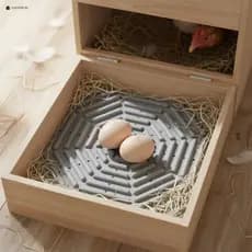 Almofada De Nidificação De Frango Antiderrapante Ajustável-Lavável Reutilizável Para Fazenda De Aves