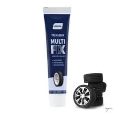 Cola De Borracha Preta Para Reparo De Pneus 50ML-Adesivo Flexível Fixação De Rachaduras Em Tubo De Motocicleta De Carro