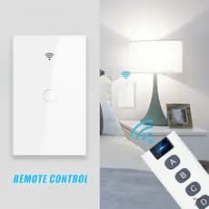 Wi-Fi Touch Smart Switch-Medidor Dos Eua Para Automação Residencial