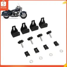 Hap 16 pçs saco de sela fechaduras parafusos de montagem kit de porca de hardware dissuasor de roubo forte