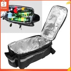 Hap Bolsa de rack traseiro para bicicleta, bolsa de alta resistência para passeios longos