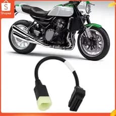 Hap Cabo OBD2 Plug and Play Adaptador de diagnóstico de motocicleta 6 pinos para Z900 Z900RS