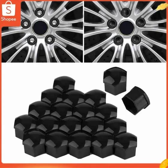 Hap Huiop proteção antirroubo capa protetora contra poeira para roda de carro 17mm porca hub fácil instalação design