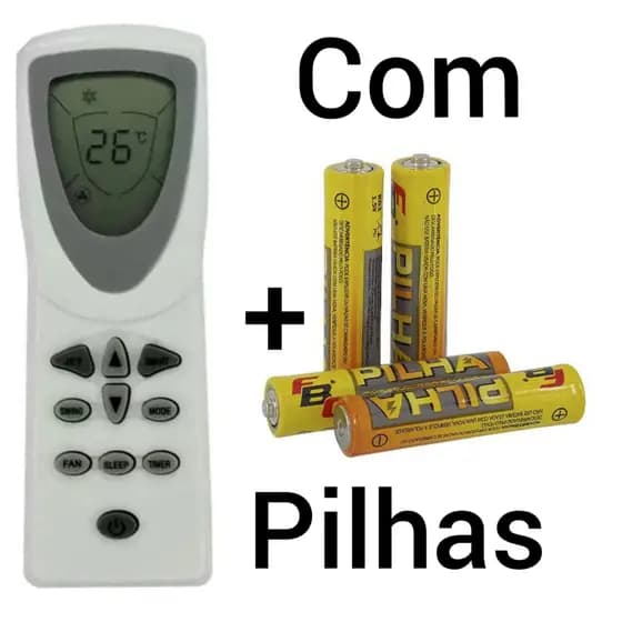 Controle Remoto Para Ar Condicionado Consul - 7047 + PIlhas promoção