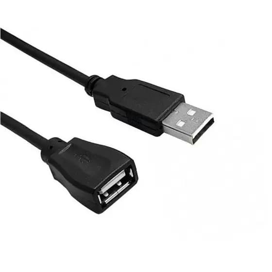 Kit 24 unidades Cabo Extensor Usb 2.0 3 Metros Extensão Macho / Fêmea Exbom
