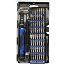 Kit Chaves Magnética 60 em 1 Chave de Fenda para Reparos Multifuncional