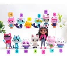Personagens Gabby Dollhouse Unidade- escolha a sua