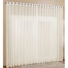Cortina Voal Luxo Para Sala Ou Quarto 5,00m x 2,80m Promoção