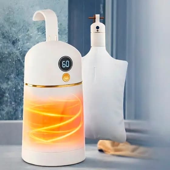 Mini Secador de Roupa Camisa Aquecedor Elétrico Portátil Varal Digital