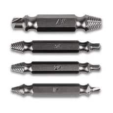 4 Pcs Brocas extratores de parafuso danificados