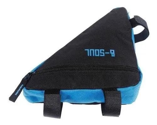 Bolsa Impermeável Triangular Bicicleta P Dctos E Ferramentas
