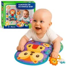 Almofada Conforto Brinquedo Infantil Almofadinha De Desenvolvimento Do Bebe