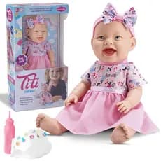 Boneca Titi Comidinha Xixi Oração Frases Médica Escolha A Sua - Bambola