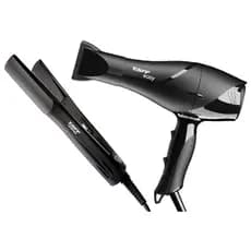 KIT TAIFF SECADOR PROFISSIONAL EASY 1700W - 127V + PRANCHA ALISADORA CERAMICA