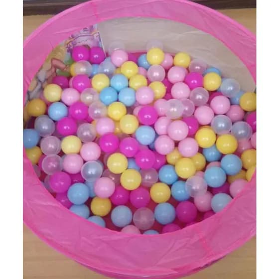 Bolinha para Piscina Infantil Menina Flor 50 Unidades