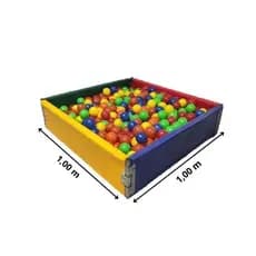 Cercadinho Piscina de Bolinhas  1x1 m direto da fábica