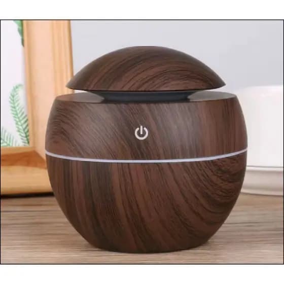 Mini Difusor Umidificador Aromatizador com LED Colorido para Ambientes