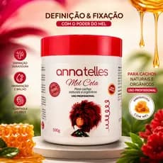 Creme Anna Telles Mel Cola Hidratação Intensiva