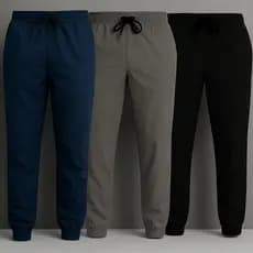 kit 3 calças academia masculina poliéster e elastano inverno frio escola
