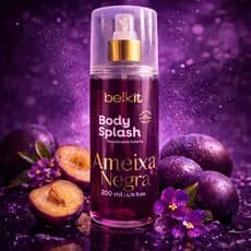 Body Splash Ameixa Negra 200ml Desodorante Colônia Belkit