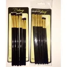 Pincel para Olhos Kit de Maquiagem C/6 Peças Bilansy LT198