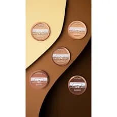 Kit 5 Pó Facial Compacto Smooth Dia a Dia Mahav