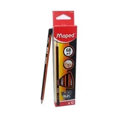 Lápis Preto Técnico Black Peps 6B 12unid - Maped