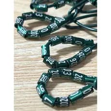 5 Anilhas aluminio, FECHADAS, tarin, pintassilgo, Curio e aves de mesmo porte.