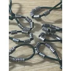 5 Anilhas FECHADAS aluminio para coleira, papa capim, tizil, bigodinho, serrinha e aves filhotes mesmo porte.