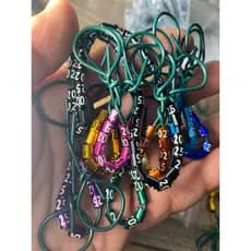 5 anilhas em Alumínio 3mm - 2026 para canarios. ENVIO 24h