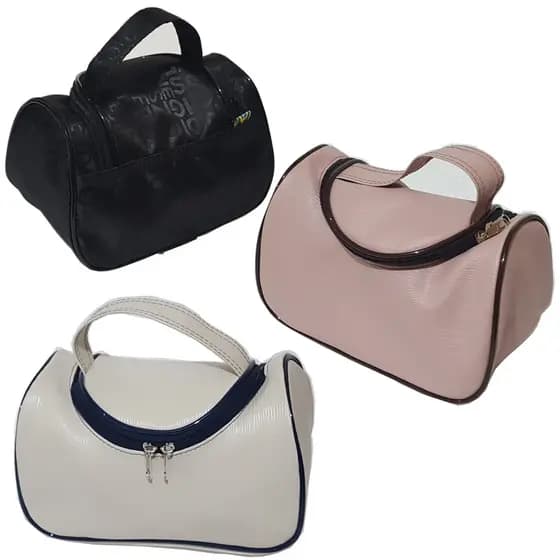 Bolsa de mão unisex, necessaire uso diário maquiagem, higiene pessoal, viagem