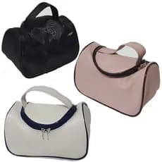Bolsa de mão unisex, necessaire uso diário maquiagem, higiene pessoal, viagem