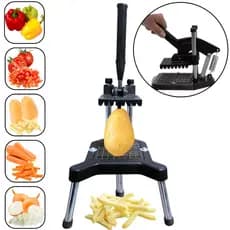 Picador de Legumes Industrial Fatiador Cabrita Batata Frutas Profissional