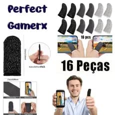 16 peças jogo luvas de dedo para gamer - Atacado - Direto do Brasil a Pronta Entrega - Envio Rápido