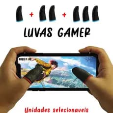 Luva de Dedo Gamer Mobile - Unidades Selecionáveis - Direto do Brasil