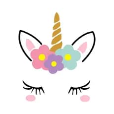 Adesivo Decorativo Infantil Unicornio Adesivos infantis para quarto de crianças Pelicula adesiva lindo