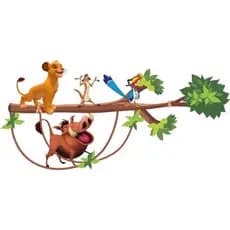 Adesivo Decorativo Infantil Rei Leão