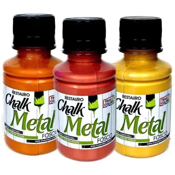Tinta Chalk Metal Restauro True Colors 100 ml