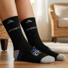 Kit 7 Pares Meias Esportivas Altomax Cano Alto Médio Academia Treino Casual