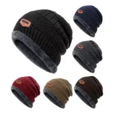 Touca Masculino Inverno Touca Feminino Inverno Gorro de Lã para Frio