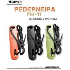 Pederneira de Sobrevivência Magnésio Albatroz YM-11 Acendedor Fogo Camping Bushcraft Cordão