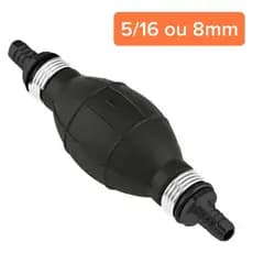 Bulbo de Combustível para Motor de Popa 5/16 8mm Bomba Manual Tipo Pêra para Combustível Até 90HP