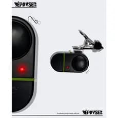 Alarme de Pesca Eletrônico com LED Sensor de Fisgada Vara Molinete Carretilha Dépayser + 3 Batérias